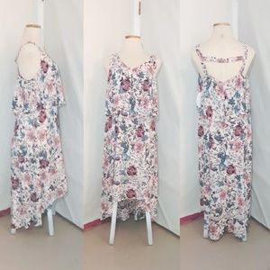 Boutique + Floral Print Dress